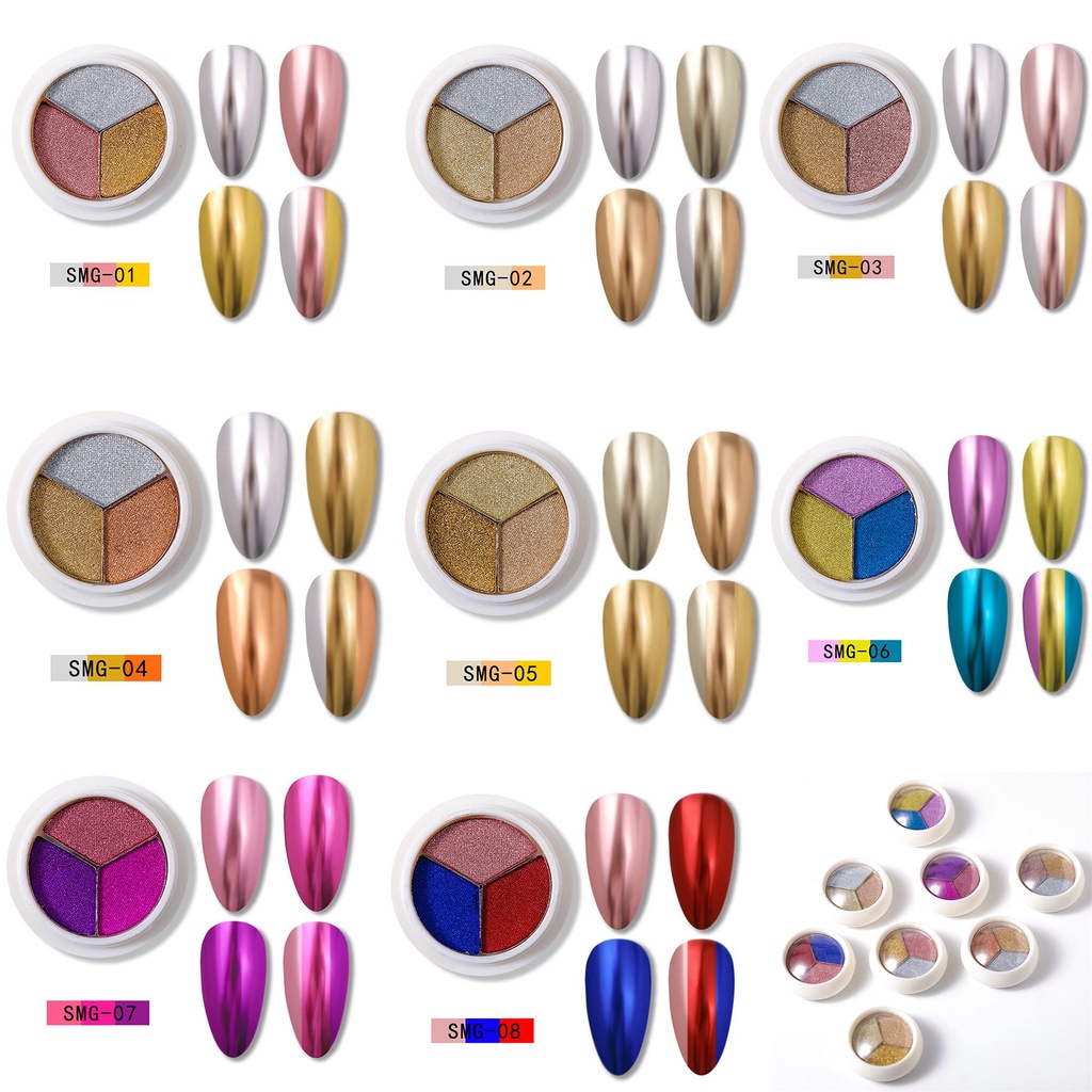 [Hàng mới về] Hũ bột kim tuyến Mihan1 trang trí móng tay nghệ thuật diy