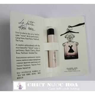 Nước hoa nữ chính hãng nữ guerlain la petite robe noire 1ml