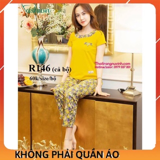 Rập thiết kế bộ mặc nhà MS R146