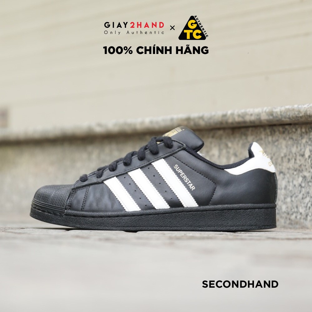 [2hand] Giày Thể Thao ADIDAS SUPERSTAR B27140 GIÀY CŨ CHÍNH HÃNG