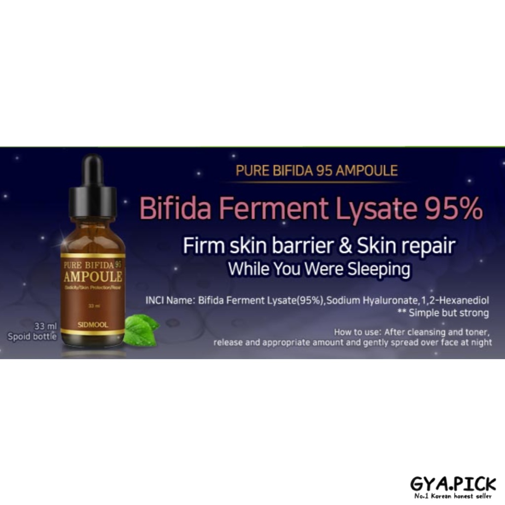 Tinh Chất Dưỡng Da Ban Đêm Bifida 95 Dung Tích 33ml