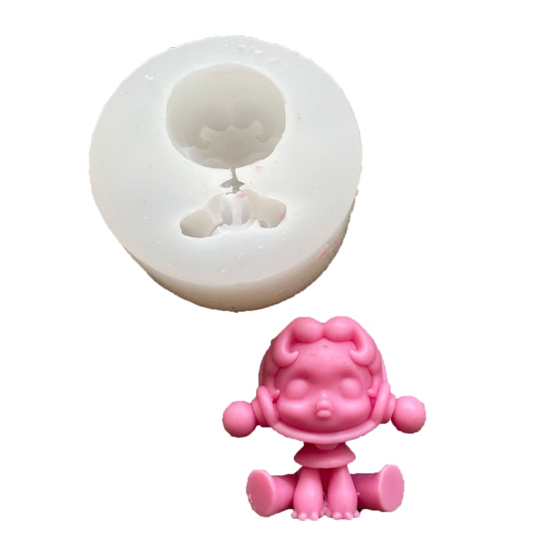 Khuôn Silicone Tạo Hình Làm Nến Hình Lâu Đài Rừng