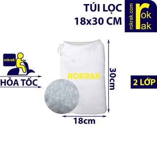 Túi lọc hồ cá 2 lớp cao câp nhiều kích cỡ loại bỏ cặn bẩn