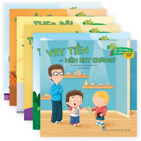 Bộ sách Giúp trẻ quản lý tài chính thông minh (6 cuốn)