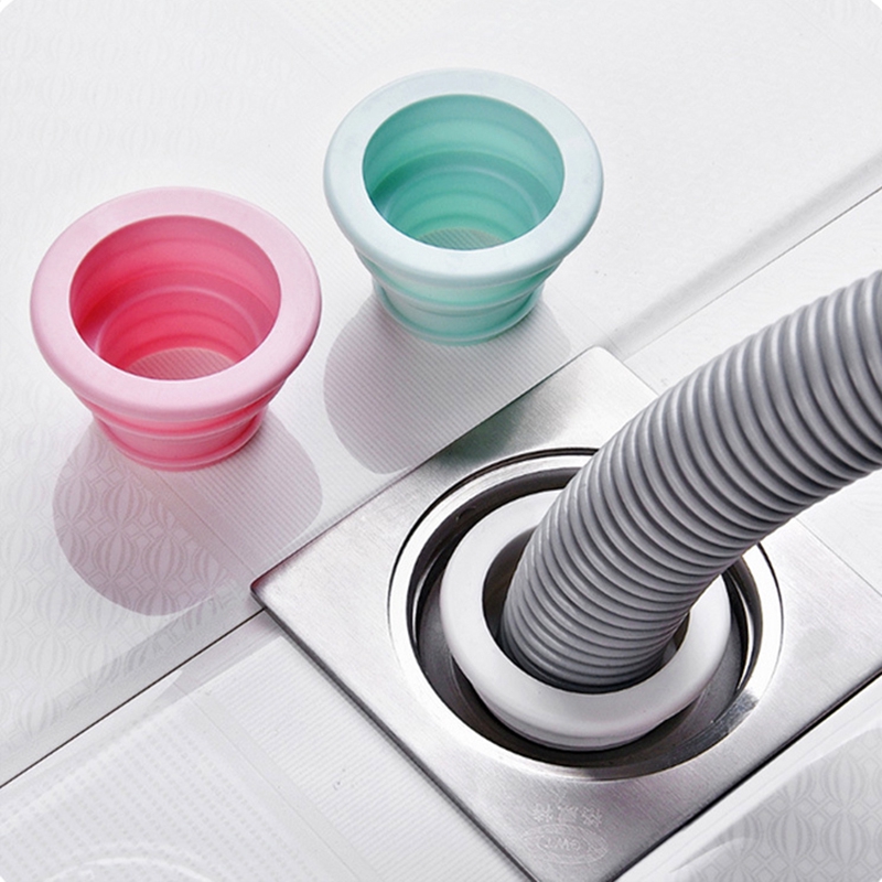 Nắp cố định ống thông cống nước hình vòng nhẫn tránh mùi hôi