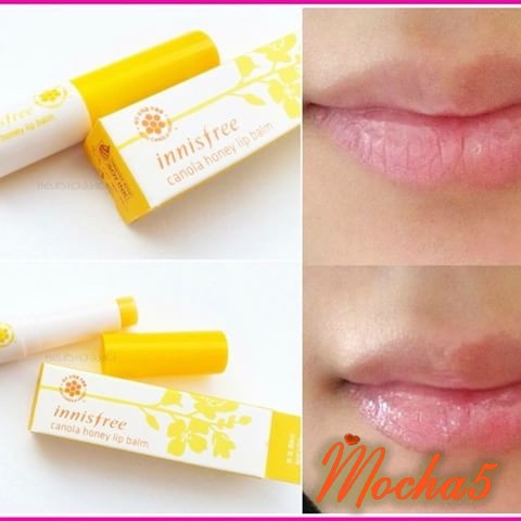 Son dưỡng ẩm Innisfree CANOLA HONEY Lip Balm dưỡng mềm môi chiết xuất mật ong