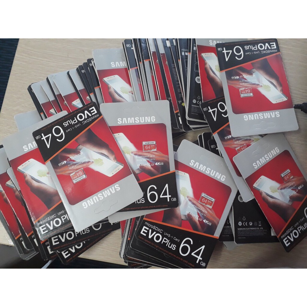 Thẻ Nhớ Micro SD Samsung Evo Plus 64GB U3 Class 10 - 100MB/s - Hàng Chính Hãng | BigBuy360 - bigbuy360.vn
