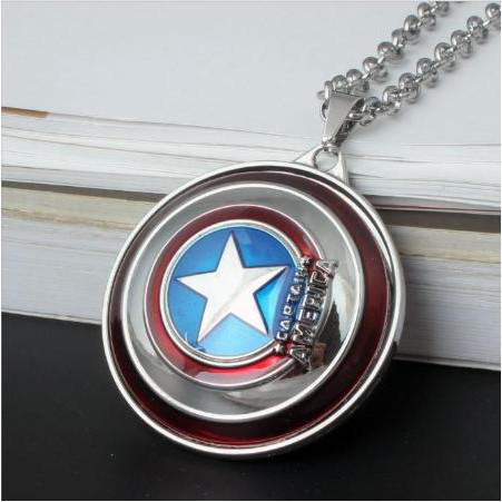 Dây chuyền nam Captain America, vòng cổ nam nữ Đội trưởng Mỹ - Bảo Bảo Store