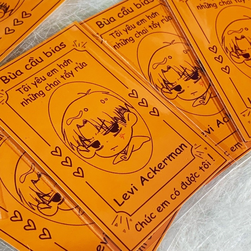 Card Levi Attack on Titan