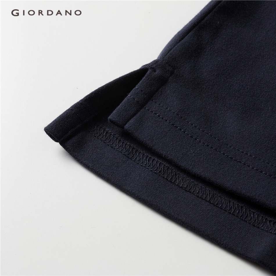 [ Mã 12FASHIONSALE1 giảm 10K đơn 50K ] Áo GIORDANO 01011781 cổ polo dài tay vải nhám dày cho nam | BigBuy360 - bigbuy360.vn