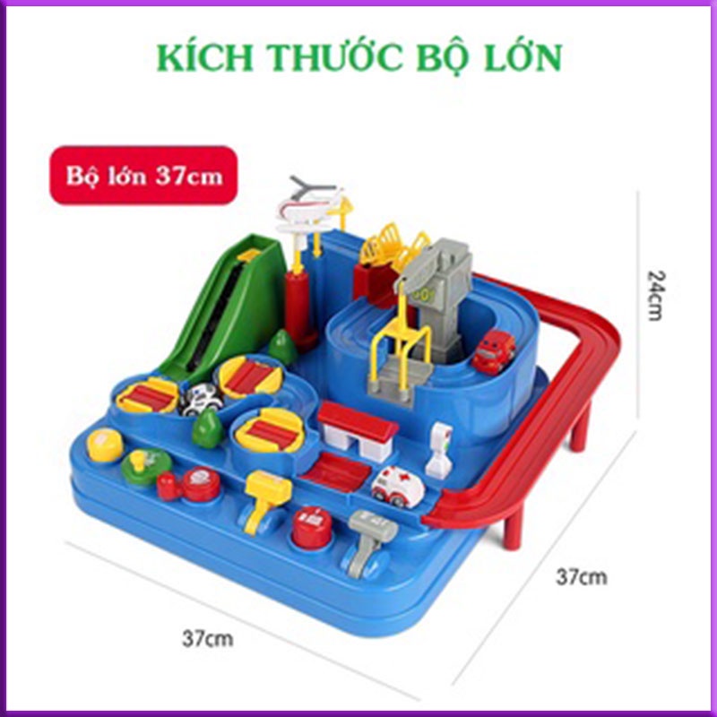 Đồ Chơi Lắp Ráp Ghép Ô Tô Đường Đua Phiêu Lưu Phát Triển Tư Duy, Đồ Chơi Trẻ Em Cho Bé Gái, Bé Trai Thông Minh