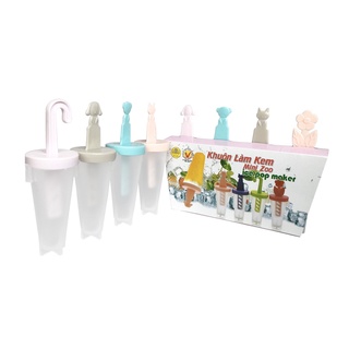 Khuôn làm kem mini zoo TỰ LẬP