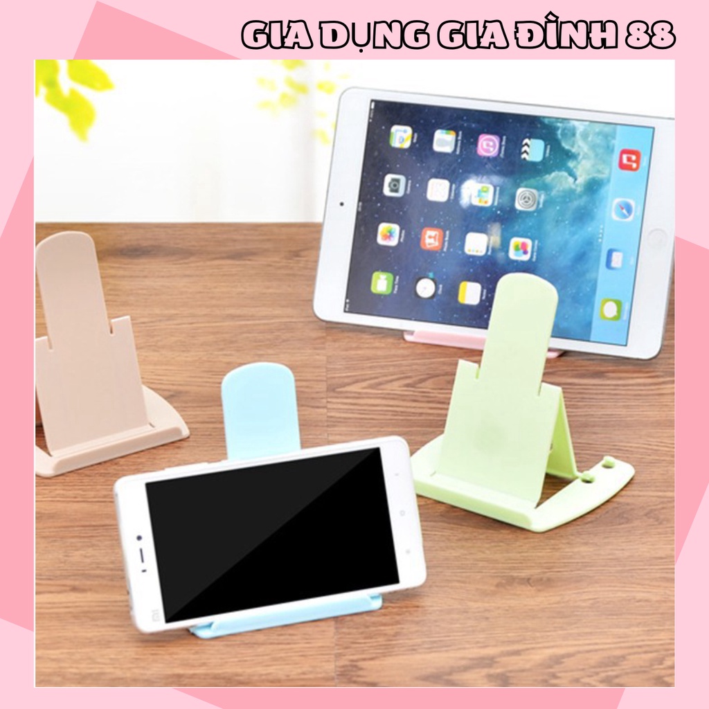 Giá Đỡ Điện Thoại Điều Chỉnh Độ Cao Gấp Gọn 2 Nấc Bằng Nhựa ( Free Ship) 88142 Shop Gia Dụng Gia Đình 88