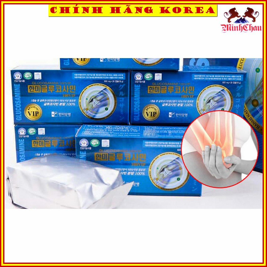 Bổ Khớp Hàn Quốc Hanmi Glucosamine 100VIP, Hộp 180 viên, minhchau