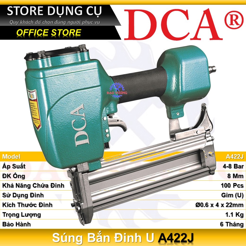 Súng bắn đinh U dùng hơi DCA A422J