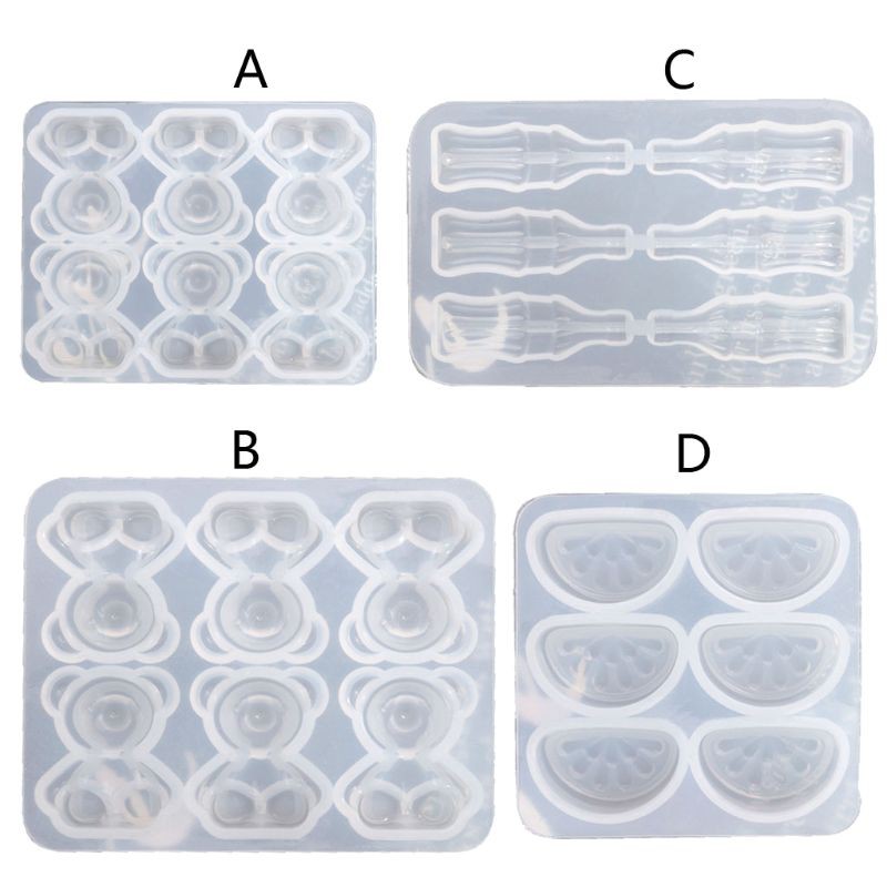 Khuôn Silicone Làm Sô Cô La Hình Gấu