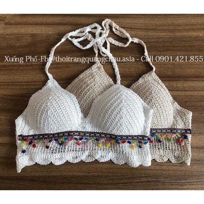 [Hàng Nhập] SET Bikini LEN MÓC Style Hàn quốc &quot;sang trọng _ tinh khôi #1406