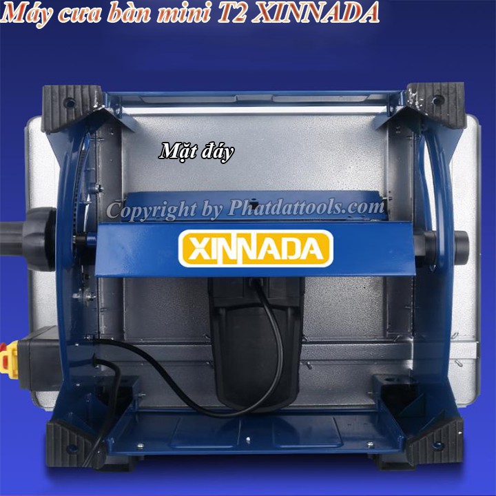 Máy cưa bàn mini XINNADA T2-Công suất 1800W-Có bàn cưa mở rộng-Bảo hành 6 tháng