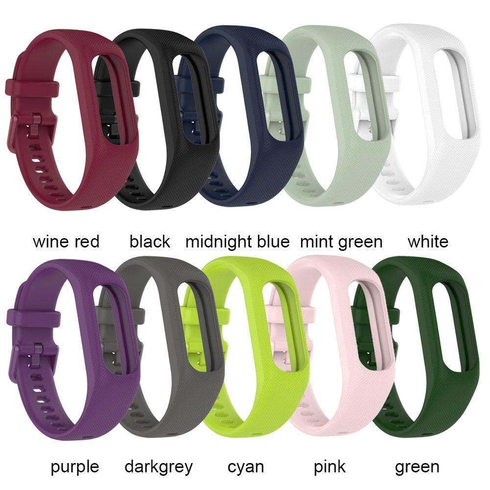 Dây Đeo Silicon Thời Trang Cho Đồng Hồ Garmin Vivosmart 5
