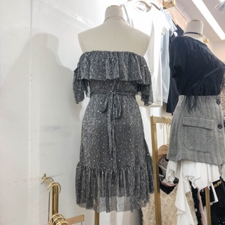 Order ❤️ Váy bling bling dáng trễ vai