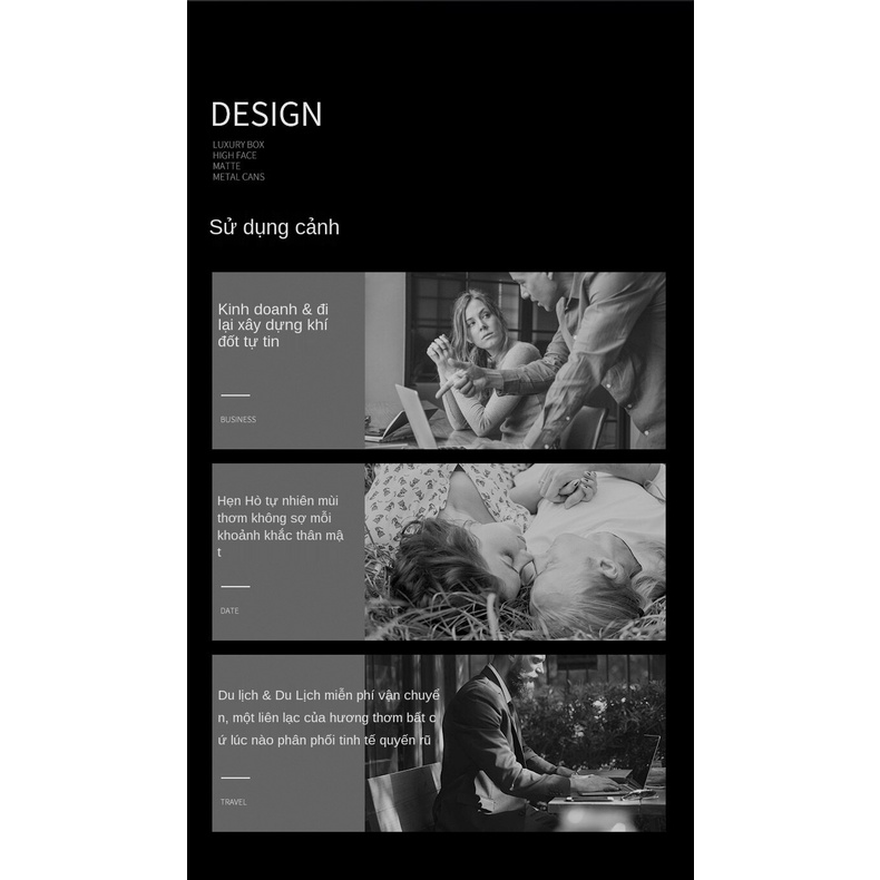 Nước Hoa Mùi Hương Tinh Tế Lâu Phai Cho Nam Giới