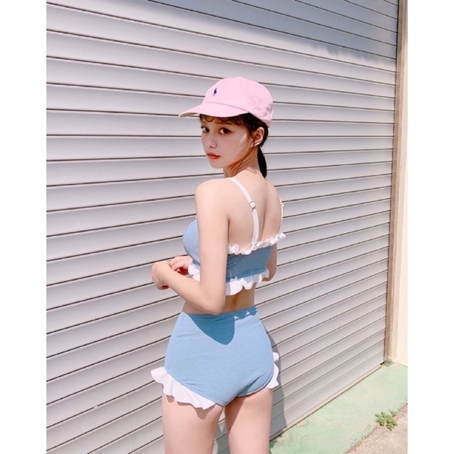 Bộ bơi thun gân dễ thương