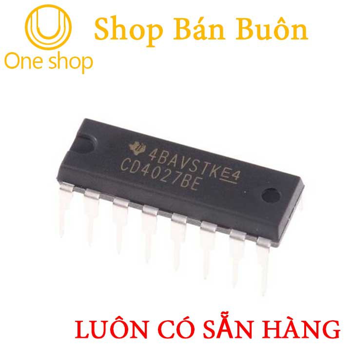 IC Chức Năng CD4027BE DIP16