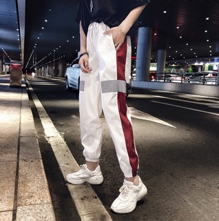 Quần Jogger Dù Viền Phản Quang (Harajuku Pants)