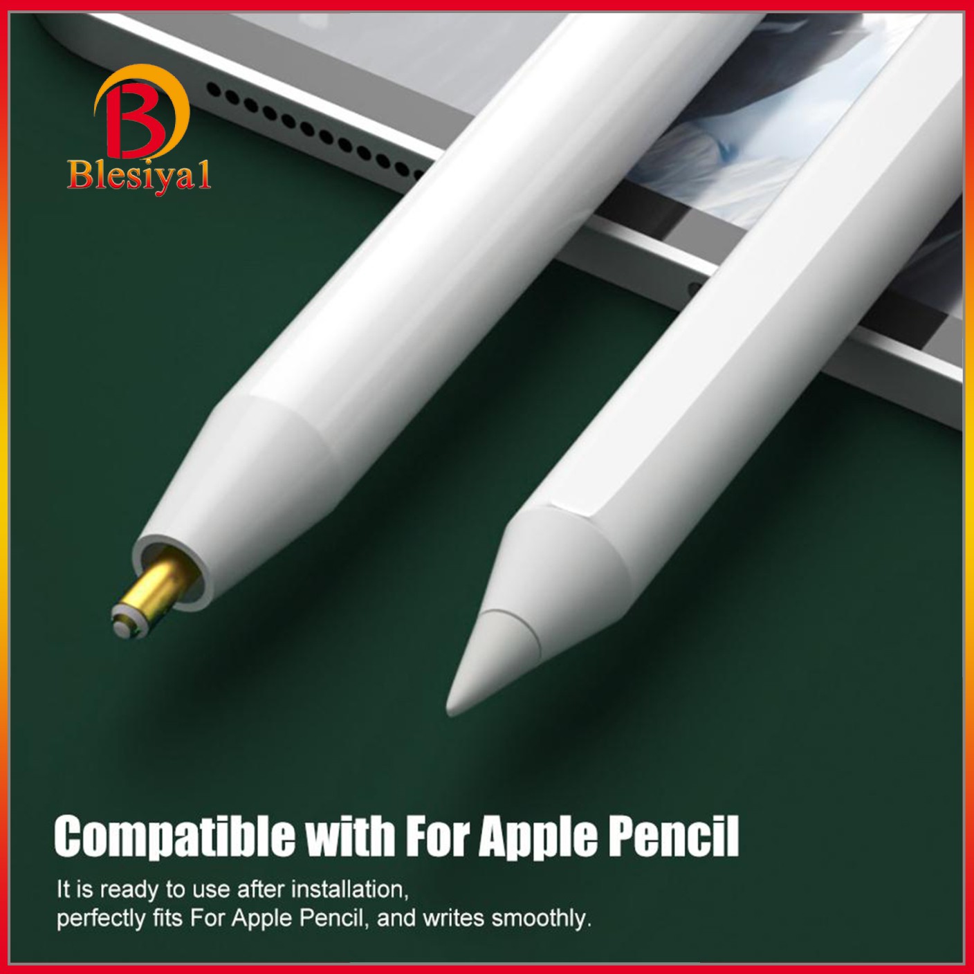 (Hàng Mới Về) Đầu Thay Thế Cho Bút Apple Pencil 1st / 2nd Độ Nhạy Cao