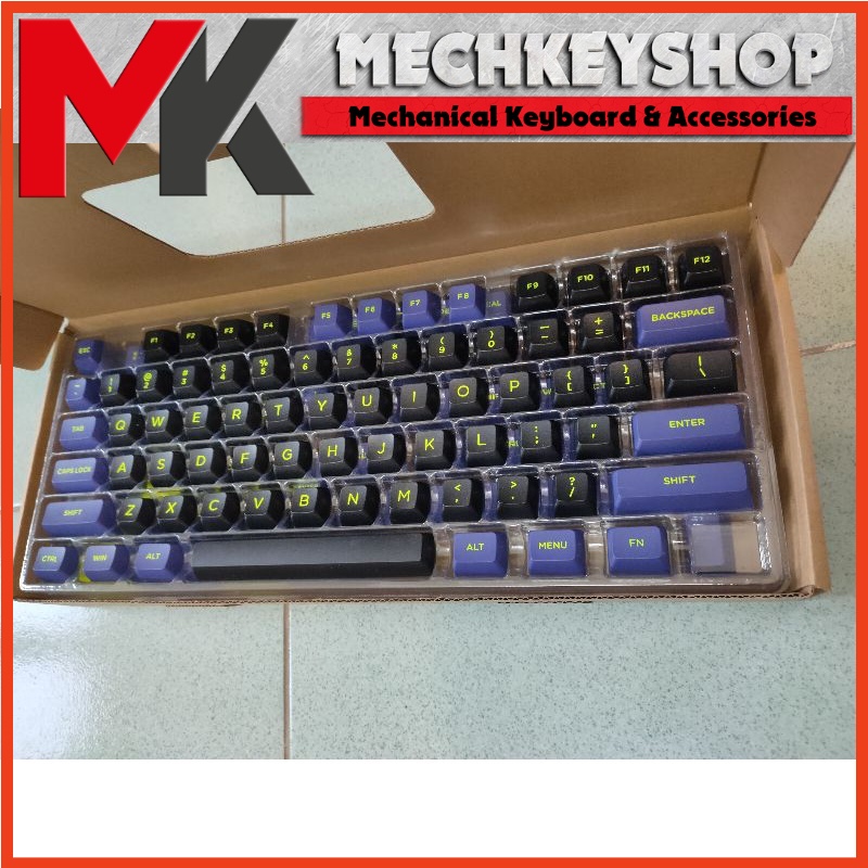 Bộ keycap FSA Night Black PBT Double shot cho bàn phím cơ