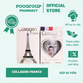 Viên uống Collagen France ngăn ngừa nếp nhăn, tái tạo da, giúp xương tóc móng khỏe