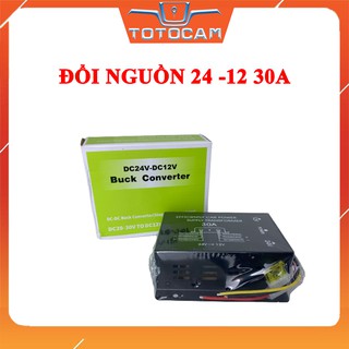 Bộ Chuyển Đổi Nguồn Điện Từ 24V Xuống 12V 30A Cho Ô Tô – Thiết Bị Chuyển Đổi Nguồn Điện