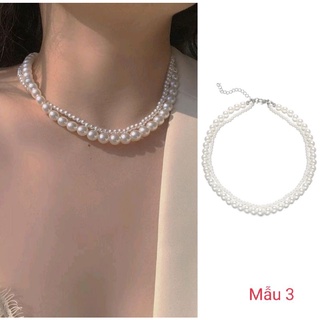Bộ sưu tập vòng cổ ngọc trai nhân tạo hot trend