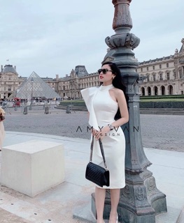 Combo Đầm Đỏ Đính Đá Sang Trọng