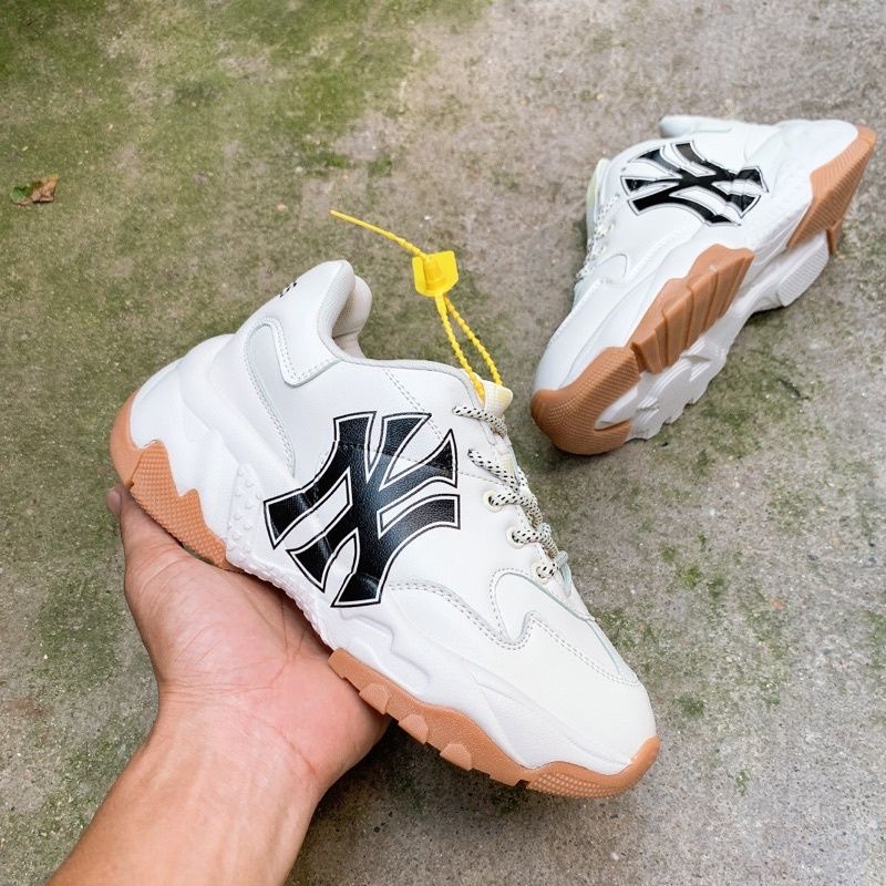 [Full Box] Giày thể thao nam nữ đế độn 5cm MLB chunky sneaker | BigBuy360 - bigbuy360.vn