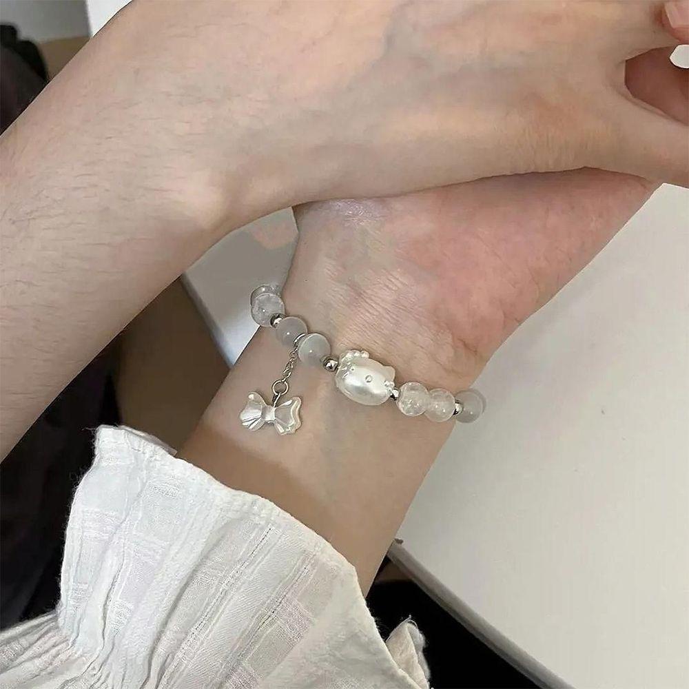 Vòng Tay Mặt Nơ Hoạt Hình Dễ Thương Sáng Tạo