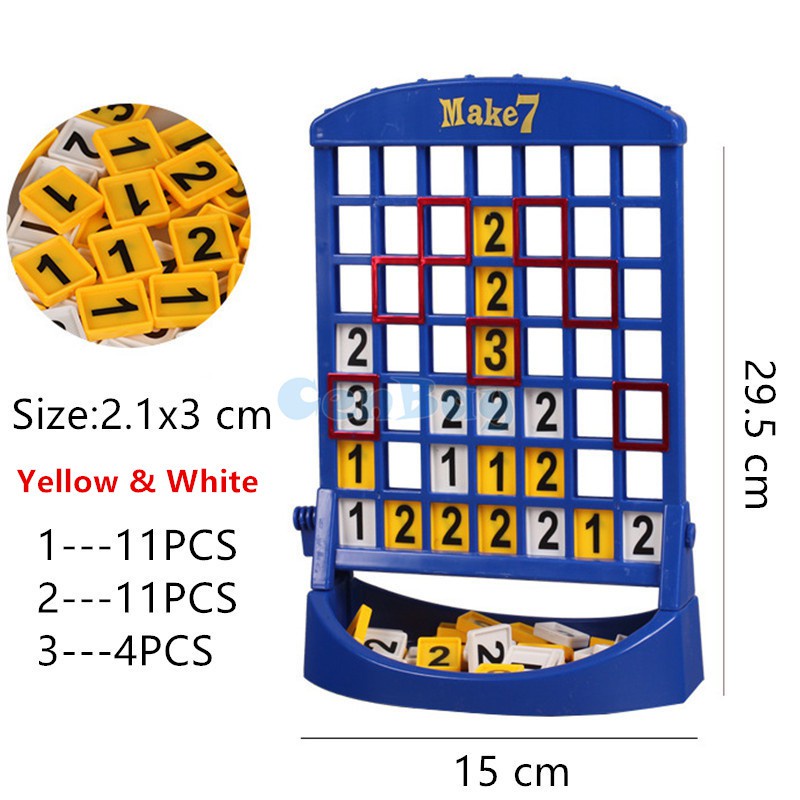 Bộ Đồ Chơi Toán Học vui nhộn Make 7 trò chơi Caro