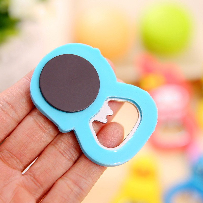 Đến Mới!! Dụng Cụ Mở Nắp Chai Bằng Silicon Họa Tiết Hoạt Hình Dễ Thương silicone