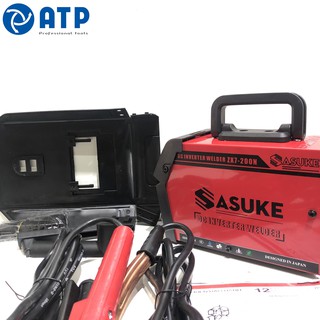 Máy hàn điện tử mini inverter Sasuke mã ZX7-200N l Có đồng hồ