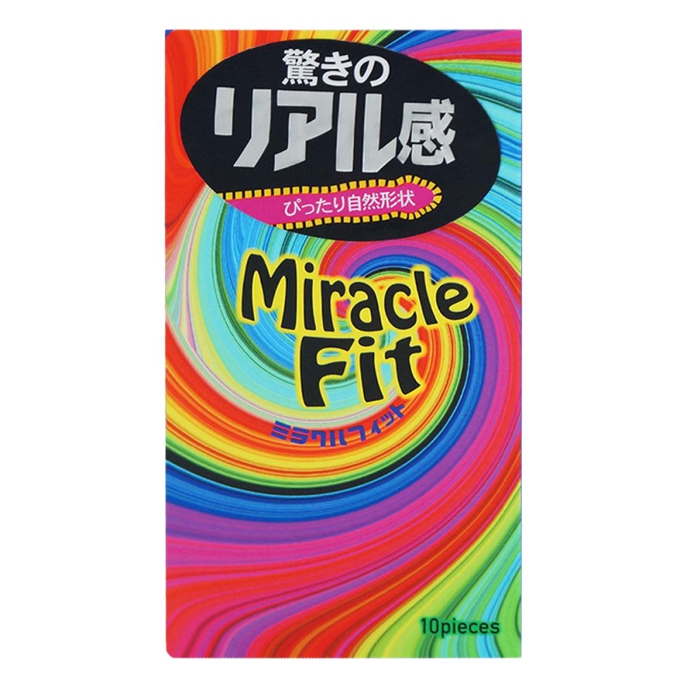 [ CHÍNH HÃNG ] - Bao cao su Sagami Miracle Fit siêu mỏng, size nhỏ 49, ôm khít tăng kích thích - Hôp 10 cái