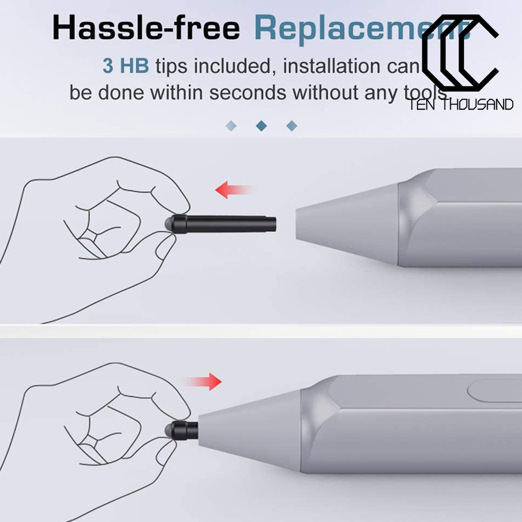 3 Bút Cảm Ứng Thay Thế Cho Máy Tính Bảng Surface Pro4 / 5 / 6 / 7