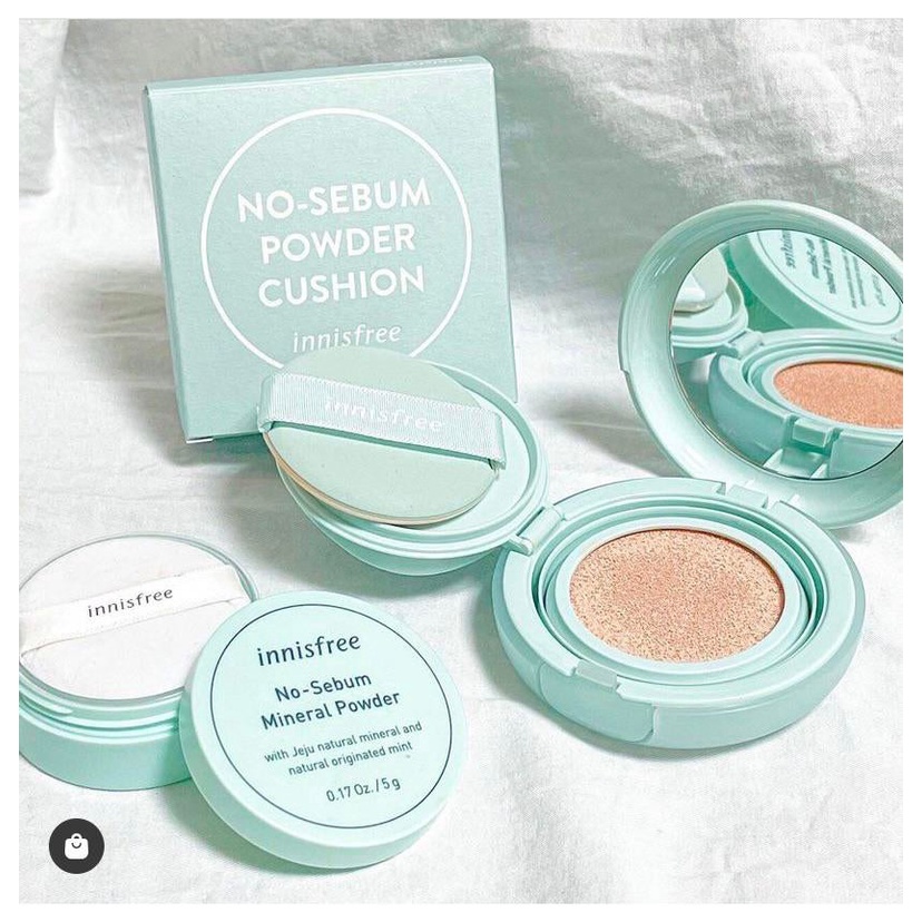 Phấn nước kiềm dầu Innisfree NO-SEBUM POWDER CUSHION 14g | BigBuy360 - bigbuy360.vn