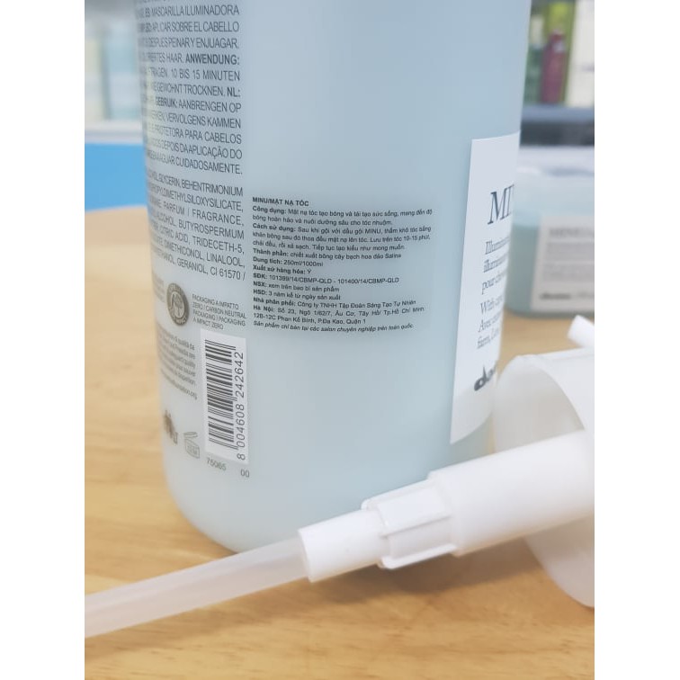 MẶT NẠ/ HẤP BẢO VỆ MÀU NHUỘM, PHỤC HỒI DƯỠNG BÓNG DAVINES MINU 250ml - 1000ml