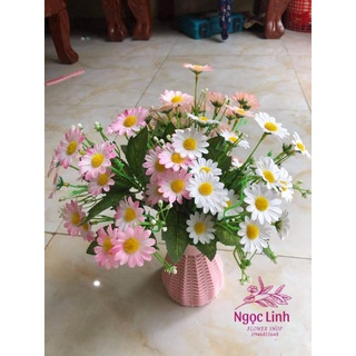 Cụm cúc nhí _ hoa giả trang trí