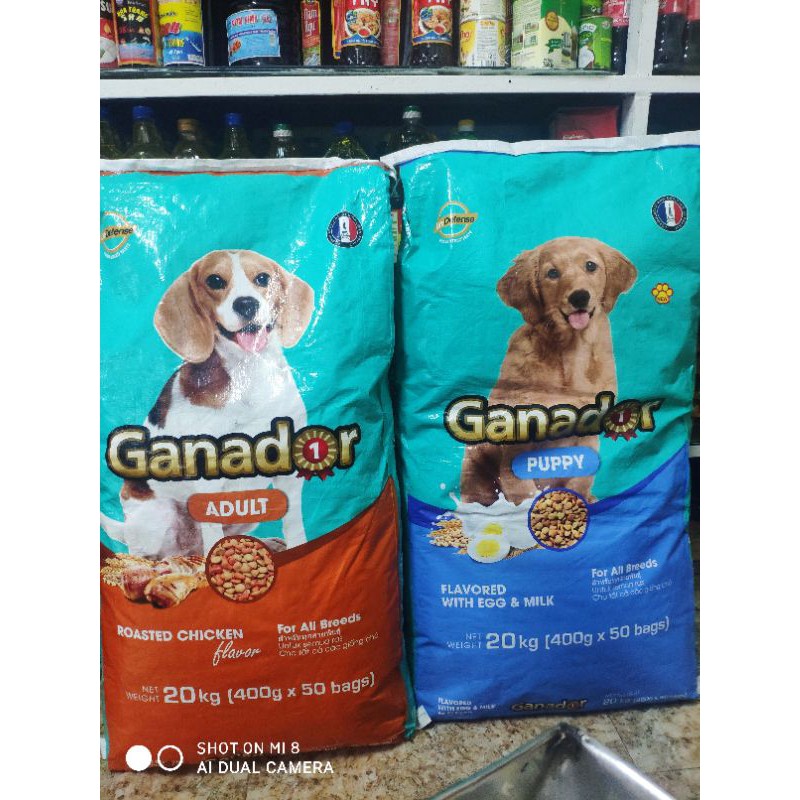 Thức ăn cho chó Ganador Adult - Puppy. Thức ăn hạt cao cấp nhập khẩu từ Pháp Gói 400g