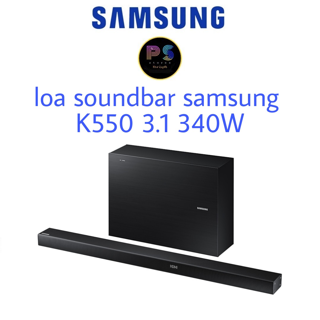 Loa thanh  soundbar samsung k550 3.1 340W chính hãng mới 100%