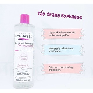 Tẩy trang Byphasse 500ml