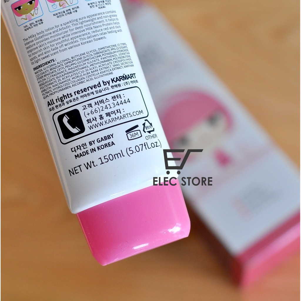 Sữa dưỡng thể trắng da Cathy Doll  Ready 2 White 150ml Thái Lan