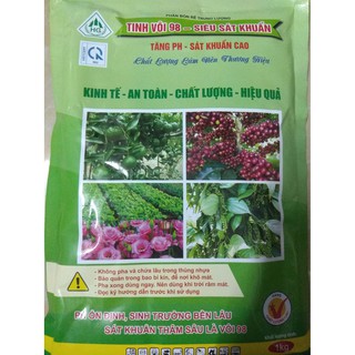 Phân bón rễ trung lượng tinh vôi 98 - gói 1 kg