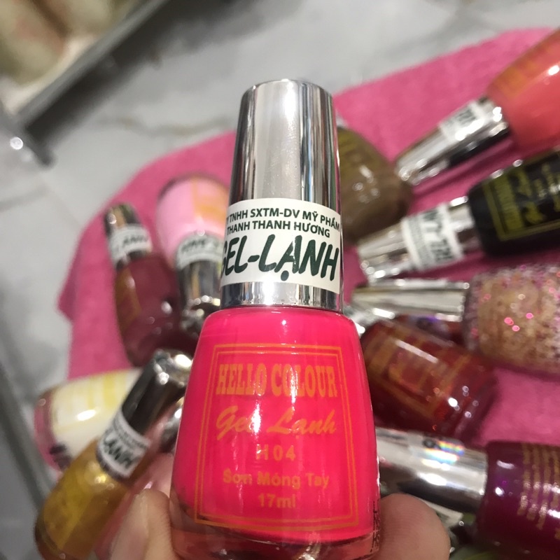 Sơn Gel lạnh Hello Colour 17ml(đủ hết màu)